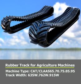 Rubber Tracks For John Deere Tractors 8000T TF30 &quot; X P2 X 42JD With Reinforced Drive Lug Allowing High Speed