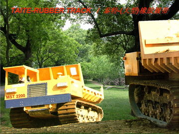 Mitsubishi Heavy Equipment Rubber Tracks For Dumper 800 X 150 X 68mm