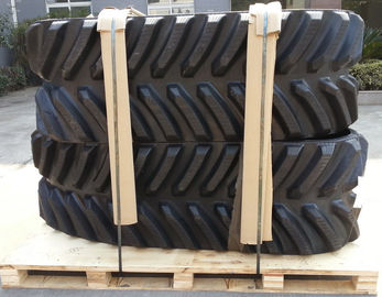 Reinforced High Power AG Rubbe Tracks Sized In 30&quot;X6&quot;X57 For CAT Challenger 65-95 Allowing High Speed Wear Resistance