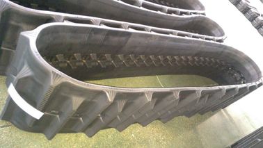Natural Rubber Kubota Harvester Rubber Tracks , Replacement Rubber Tracks KB400X90X53