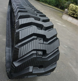 Jointless Skid Steer Rubber Tracks 320 X 86BL X 50 For JCB ROBOT180T Adapted To Tough Ground