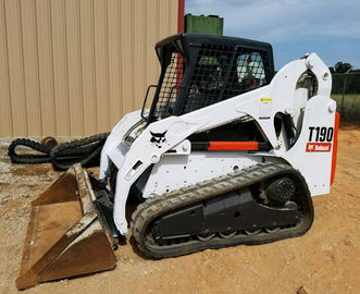 Continuous Skid Steer Rubber Tracks 320x86BCx49 For BOBCAT Skid Loader T190C- Profile With Less Ground Damage