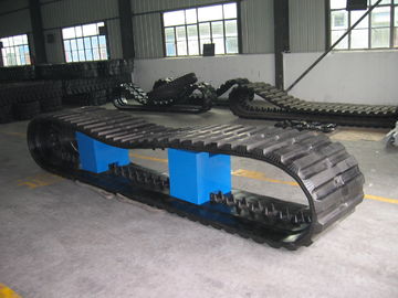 Good price 800 X 150 X 68mm Dumper Rubber Tracks For Mitsubishi Ld - 1000 Carrier online