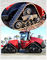 CASE IH RowTrac Case Rubber Tracks TP25&quot;X6&quot;X44 With Reinforced Drive Lug Allowing High Running Speed
