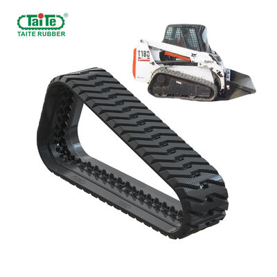 Good price High Tractive Continuous Skid Steer Rubber Tracks 400x86BLx50 For BOBCAT T180A - Profile With Enhenced Cable online