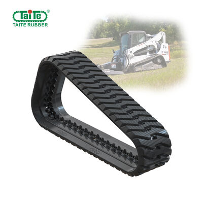 Good price High Tractive Force Bobcat T750 Skid Steer Rubber Tracks 450x86BLx55 with Good Wear Resistance and Tear Resistance online