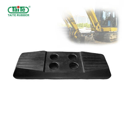 Good price Less Vibration Bolt On Rubber Track Pads For Excavators Long Service Life online