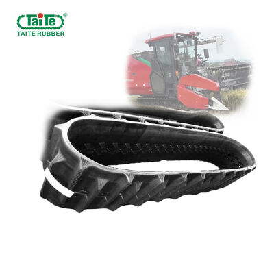 Good price Lightweight  Kubota Rubber Tracks , Flexible Combine Harvester Rubber Track online