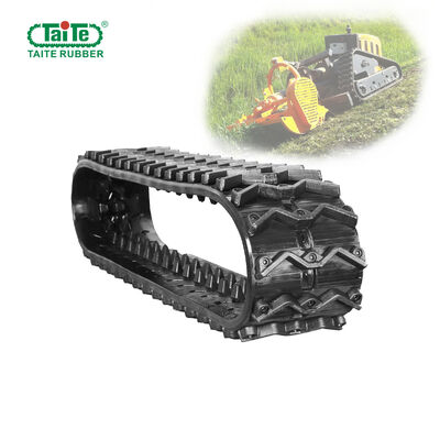 Good price 230mm Rubber Tracks with Iron Tread Pattern For Robo Vario Automatic Field Mower online