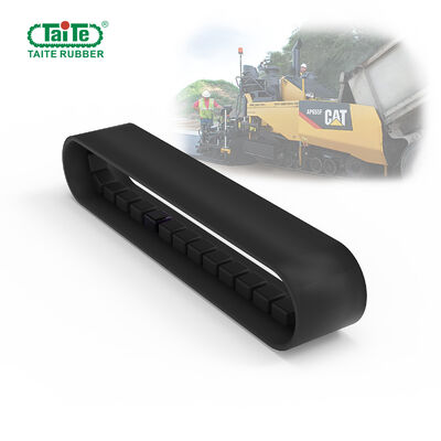 Good price CAT Asphalt Paver Rubber Tracks Flat Track Anti High Temp And Durable online