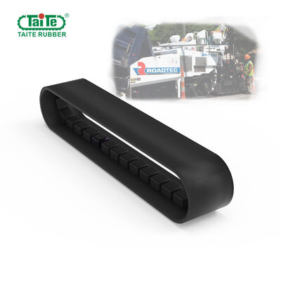Good price Custom Flexible Paver Rubber Tracks Low Ground Pressure Non Disintegration online