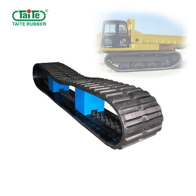 Good price High Traction 800x150x67 Dumper Rubber Tracks with Tough Rubber Tread Pattern for Komatsu CD110R Carrier online