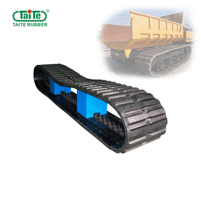 Good price Hitachi Dumper Rubber Tracks 800x150x66 Size With High Traction And Strong Inner Structure online