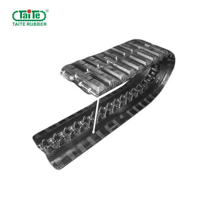 Good price 450x110 Heavy Equipment Rubber Tracks with Flexible Length and Low Noise for Military Vehicles online