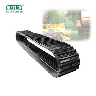 Good price Mitsubishi Heavy Equipment Rubber Tracks 800x150x68mm with Anti-Vibration Tech and ISO9001:2015 Certified for Dumper online