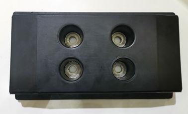 Good price Rubber / Polyurethane Track Pads For Asphalt Pavers 300mm Width Wear Resistance online