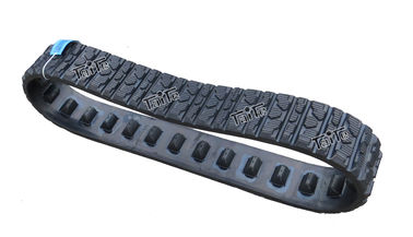 Good price Less Vibration Continuous Rubber Track For Mini Diggers Unique Treadbar Pattern online